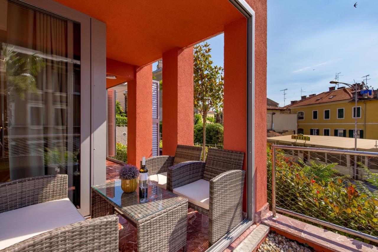 Luxury City Center Apartment -50M To The Sea Opatija Dış mekan fotoğraf